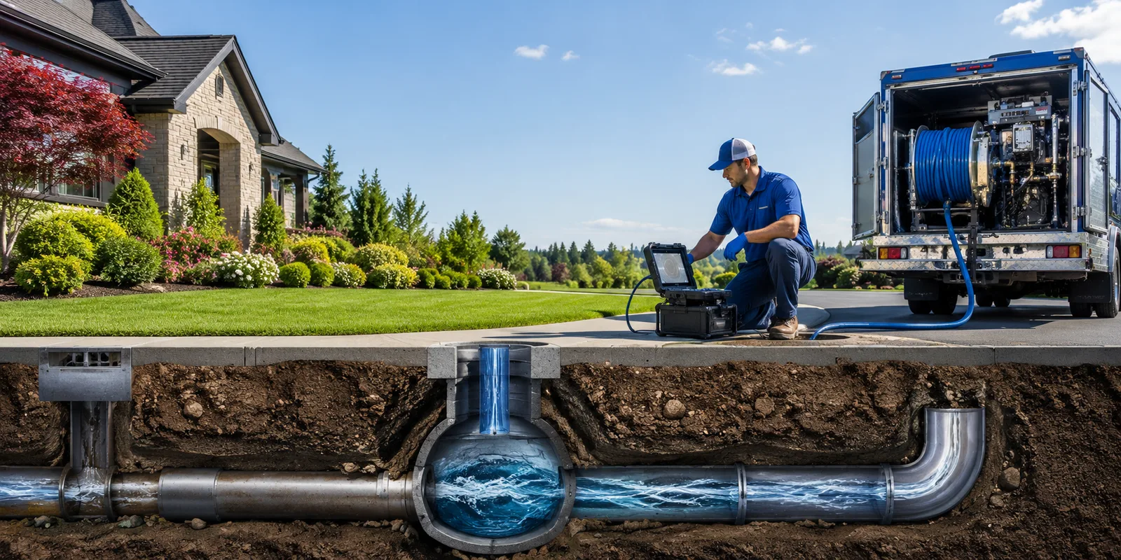 Drainage restoration information for Laotto, IN